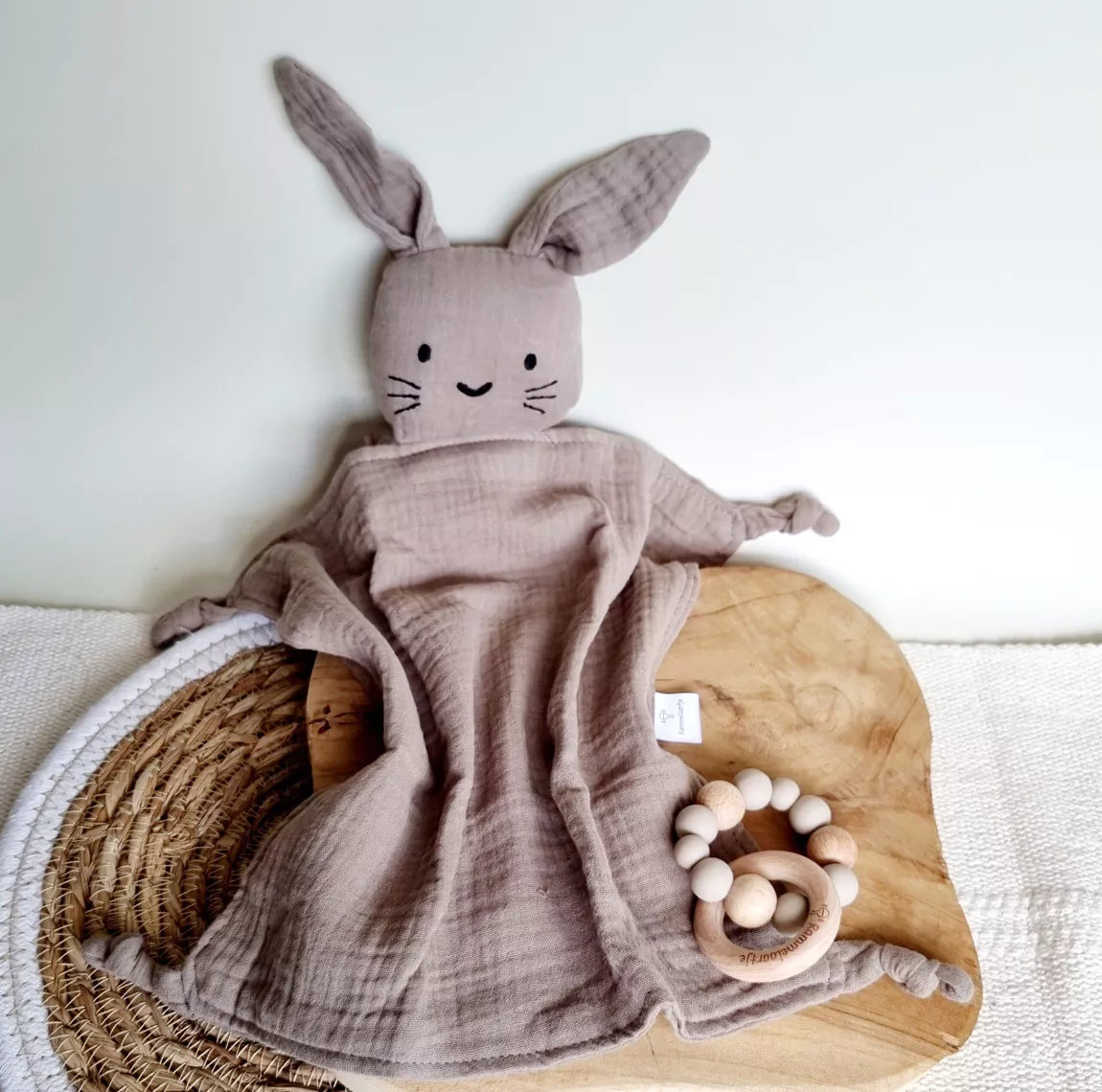 Doudou plat Lapin – Little & Cool