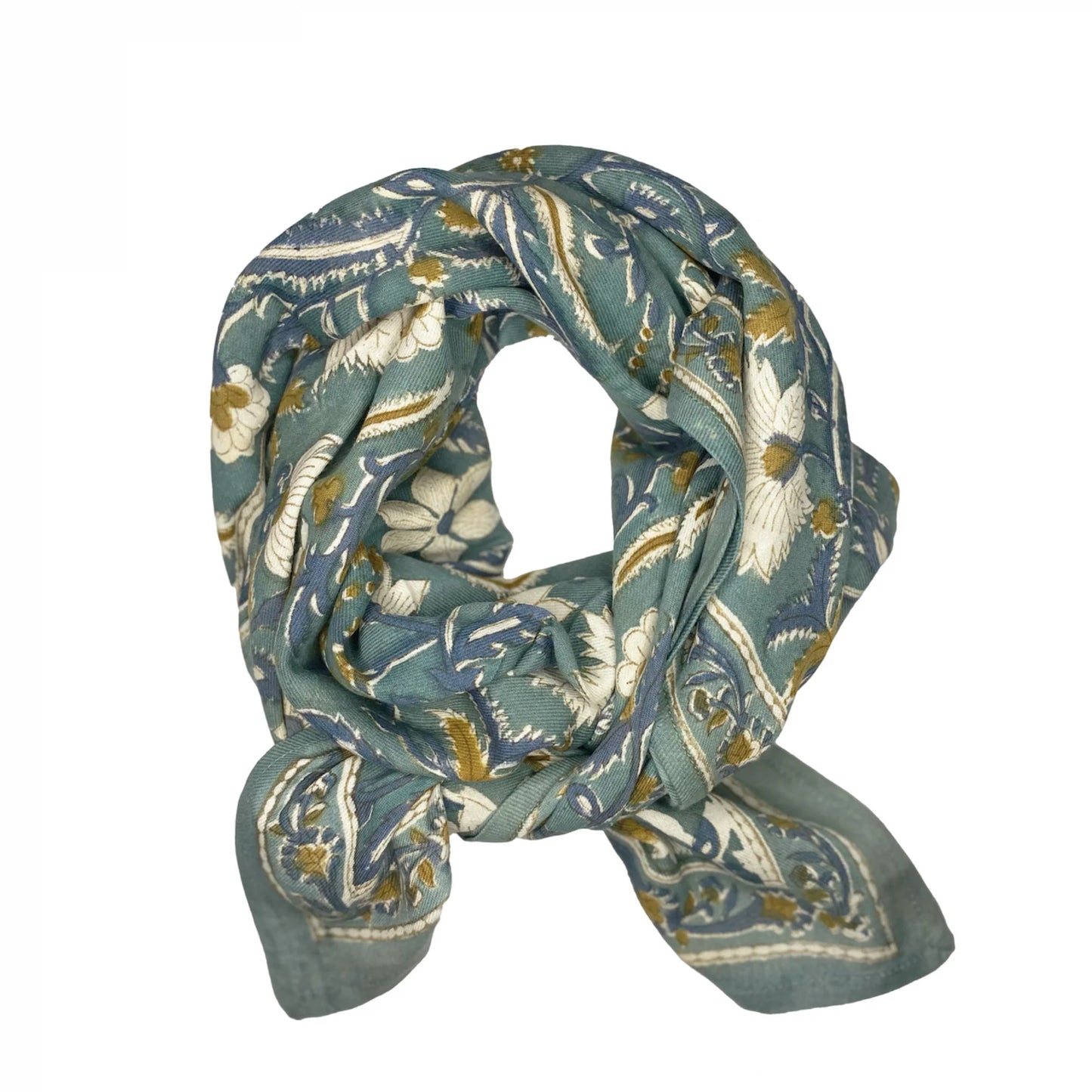 Foulard "Dehli Céladon" - So Family