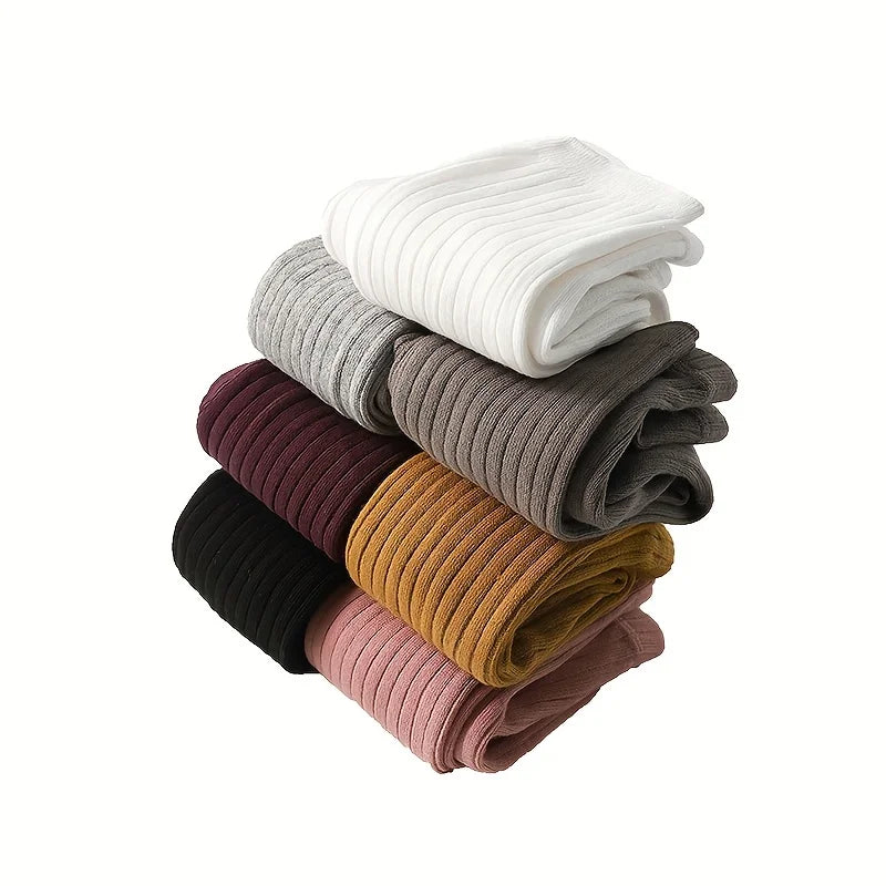 Baby & Toddler Ribbed Tights – 1 Pair