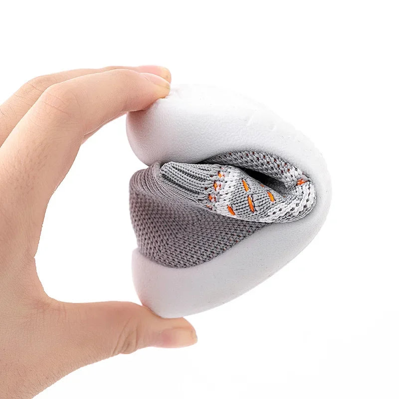 Baby Mesh Sock Shoes with Rubber Soles