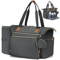 New Large Capacity Diaper Bag Tote with Changing Pad Adjustable Shoulder Strap Baby Bag with Pacifier Case Women Tote Bag Travel