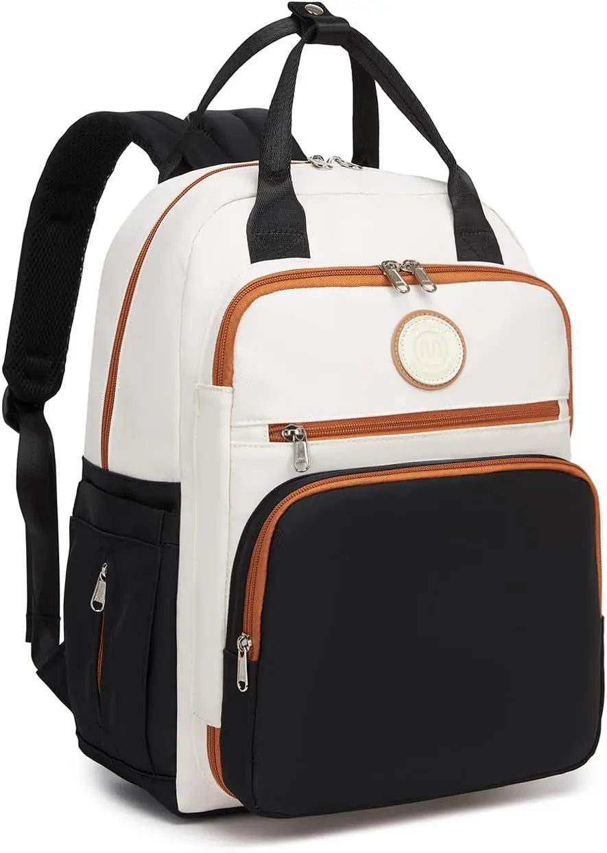 Miss Lulu Multifunction Diaper Backpack, Large Nappy Bag with Stroller Straps, Insulated Pockets & Wet-Dry Separation for Travel