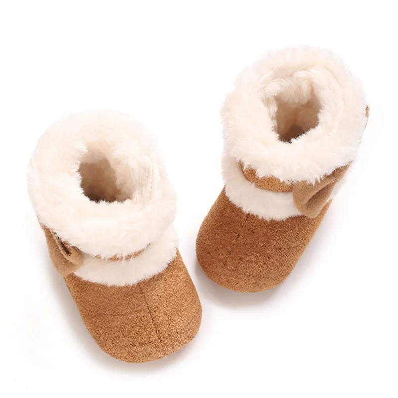 Baby Ankle Boots with Bow Detail