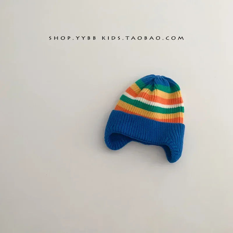 Baby Knitted Hat with Bear Ears