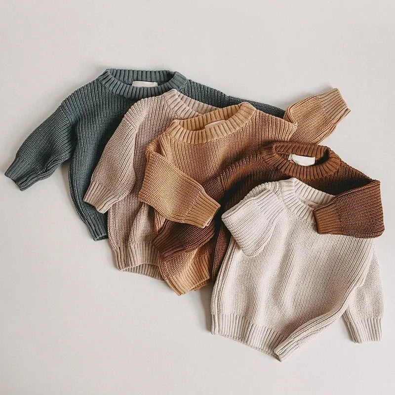 Baby & Children’s Long-Sleeve Knitted Jumper