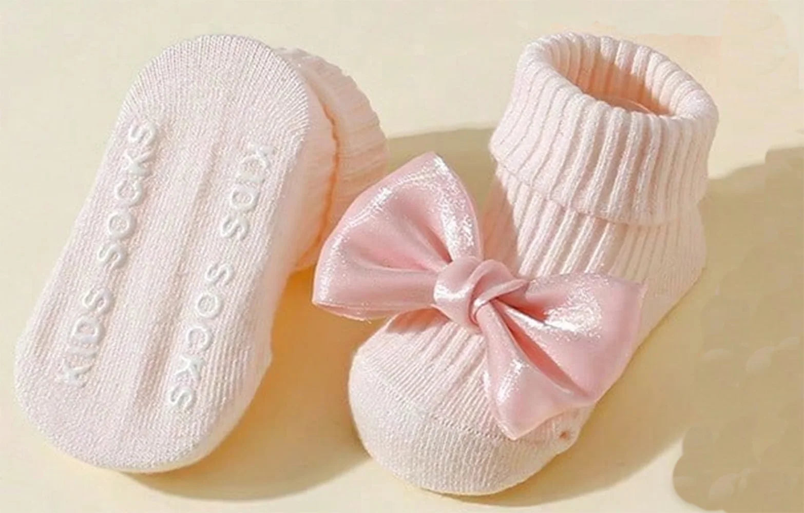 Baby Bow Ankle Socks – 4 Pairs