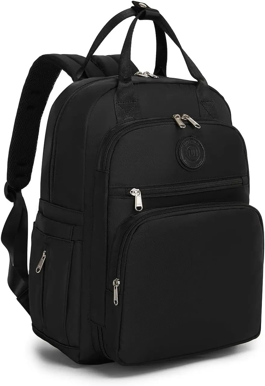 Miss Lulu Multifunction Diaper Backpack, Large Nappy Bag with Stroller Straps, Insulated Pockets & Wet-Dry Separation for Travel