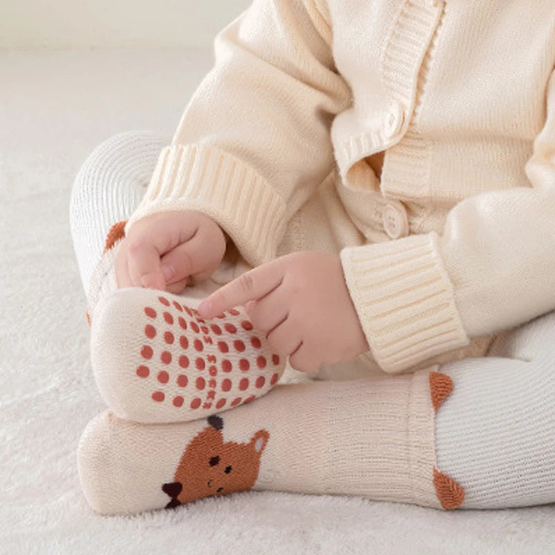 Baby Cartoon Socks – 6 Pairs
