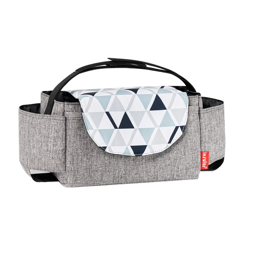 INSULAR Baby Diaper Bag Portable Insulated Milk Bottle Bag Large Capacity Mummy Storage Bag For Stroller Baby Care