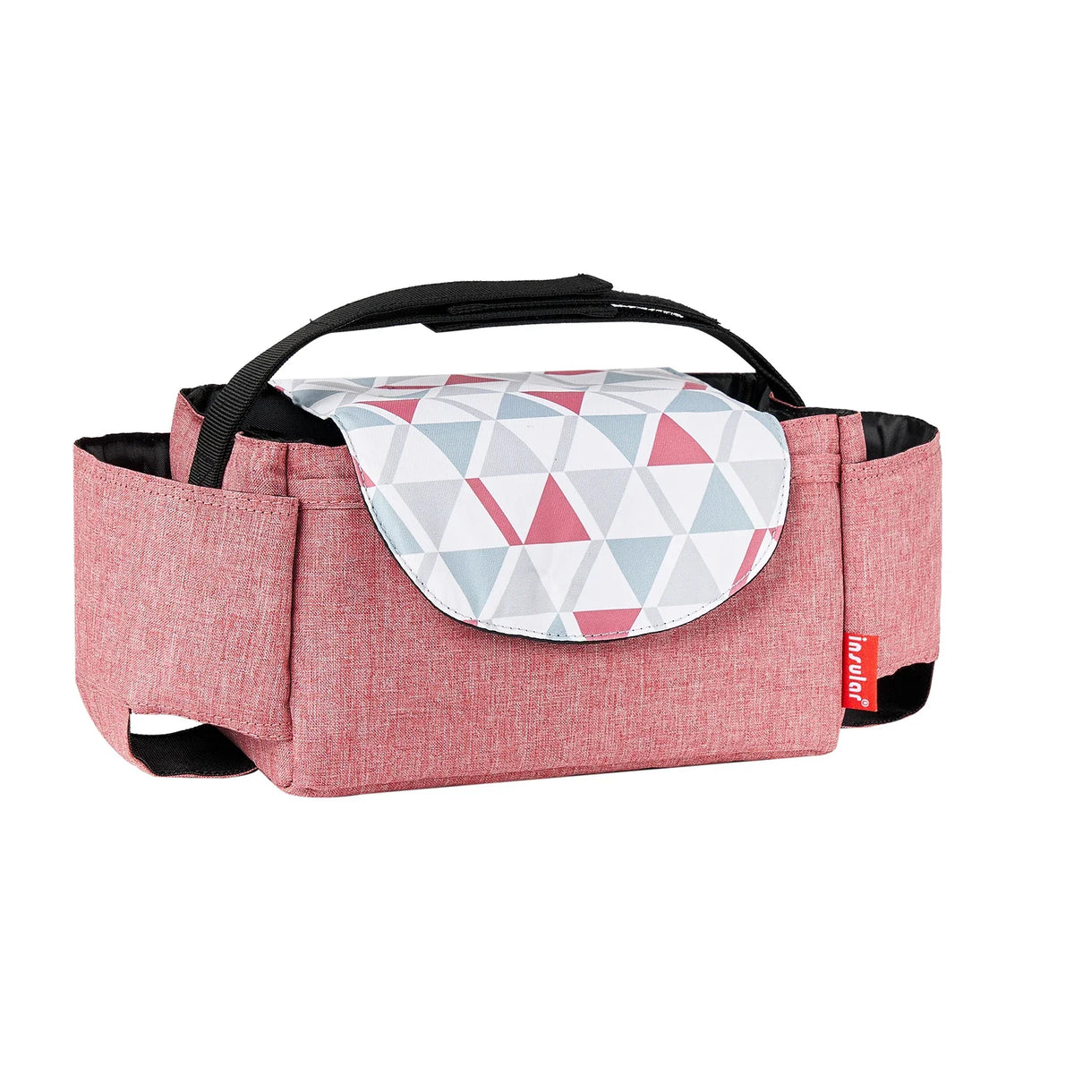 INSULAR Baby Diaper Bag Portable Insulated Milk Bottle Bag Large Capacity Mummy Storage Bag For Stroller Baby Care