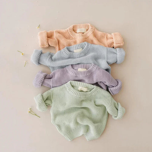 Baby & Children’s Long-Sleeve Knitted Jumper
