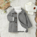 Baby & Toddler Chevron Coat with Collar