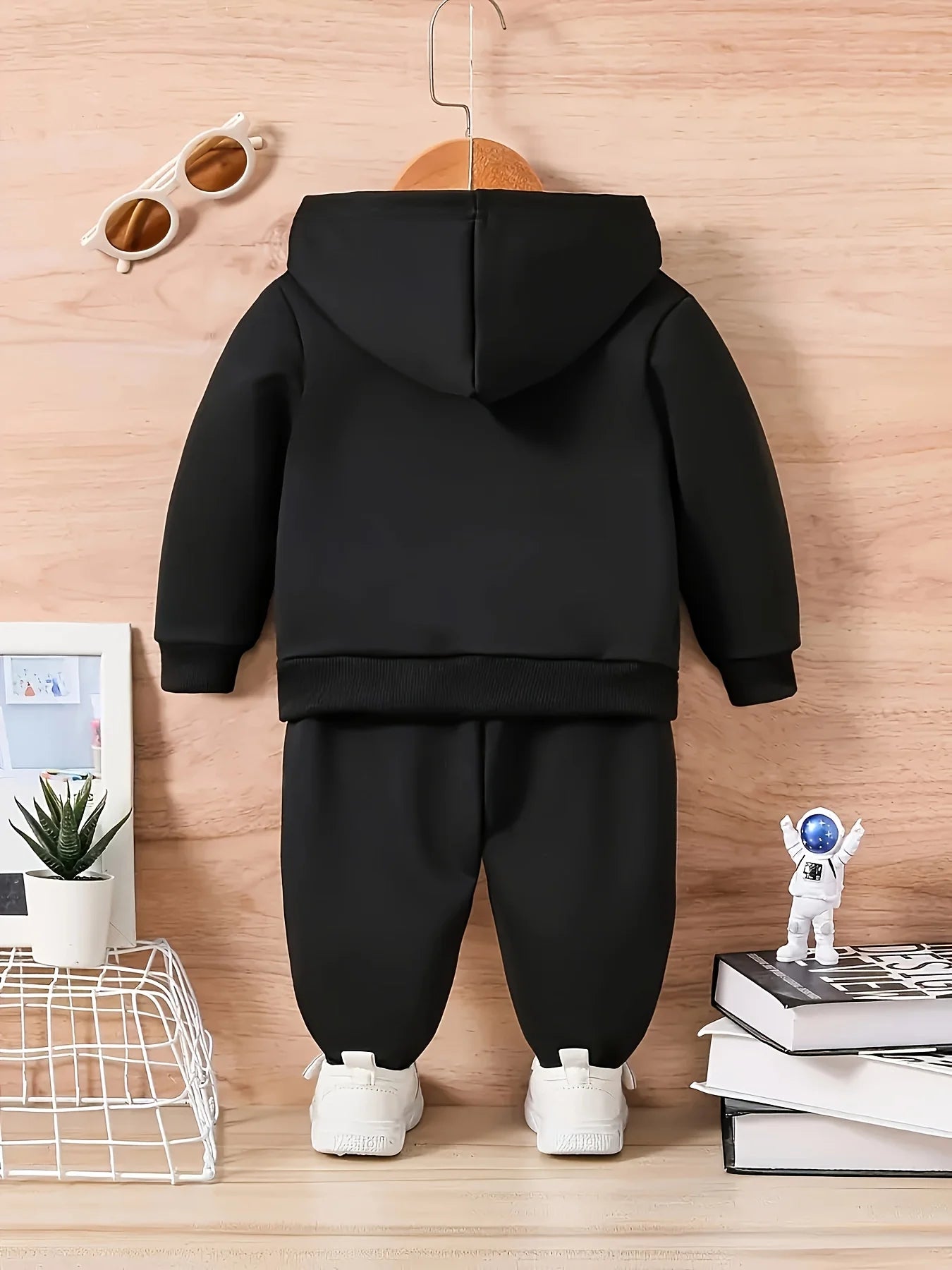 Baby Cartoon Hoodie & Trousers Set