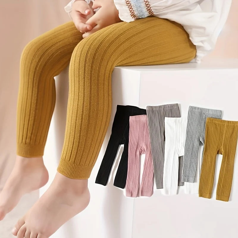 Baby & Toddler Ribbed Tights – 1 Pair