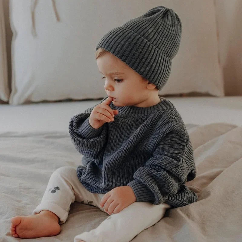 Baby & Children’s Long-Sleeve Knitted Jumper