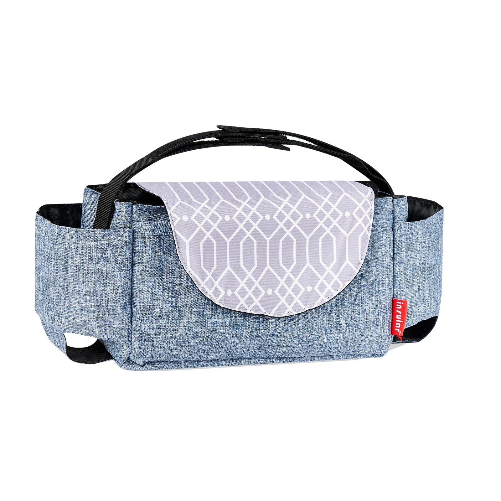 INSULAR Baby Diaper Bag Portable Insulated Milk Bottle Bag Large Capacity Mummy Storage Bag For Stroller Baby Care