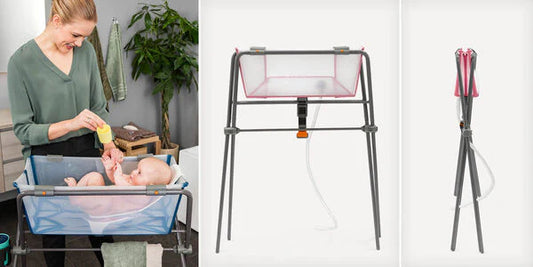 Ensemble baignoire + support + transat Flexi Bath - Stokke