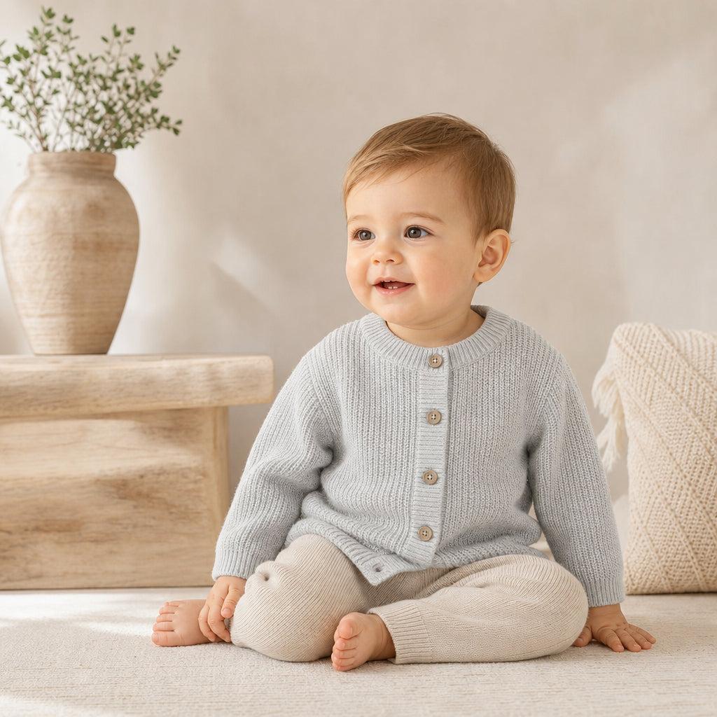 Available in 9 Colours and Sizes 0–3M to 3–4Y - GRAY / 18-24M
