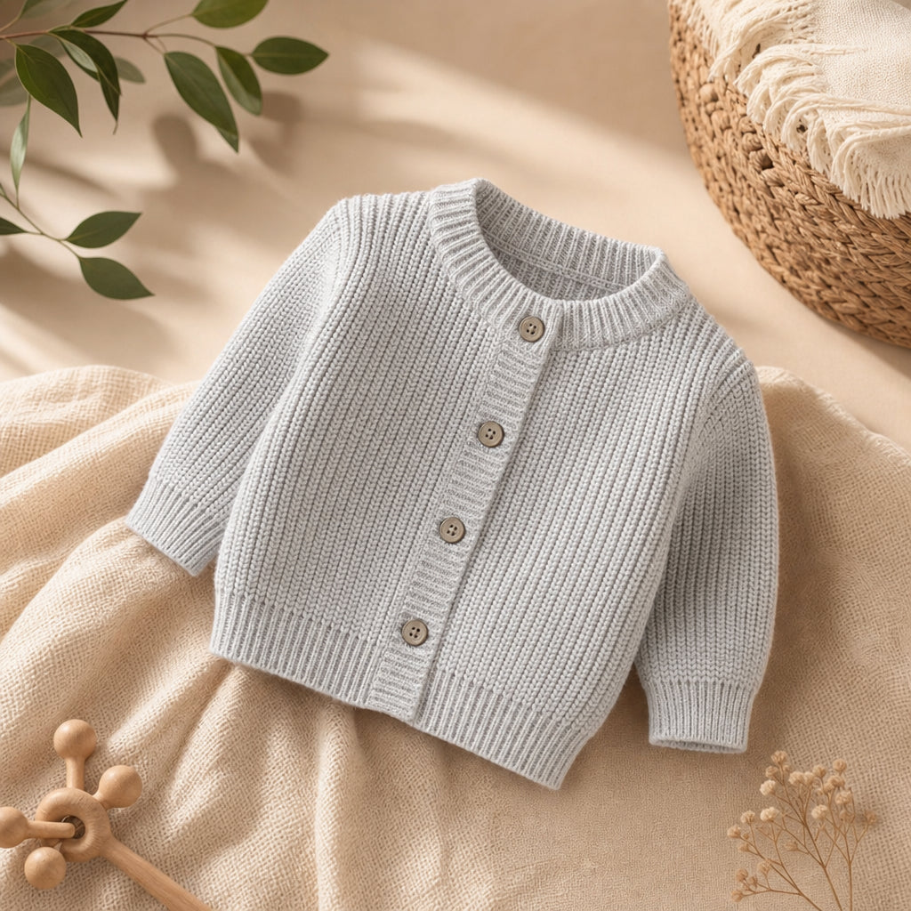 Available in 9 Colours and Sizes 0–3M to 3–4Y - GRAY / 3-6M