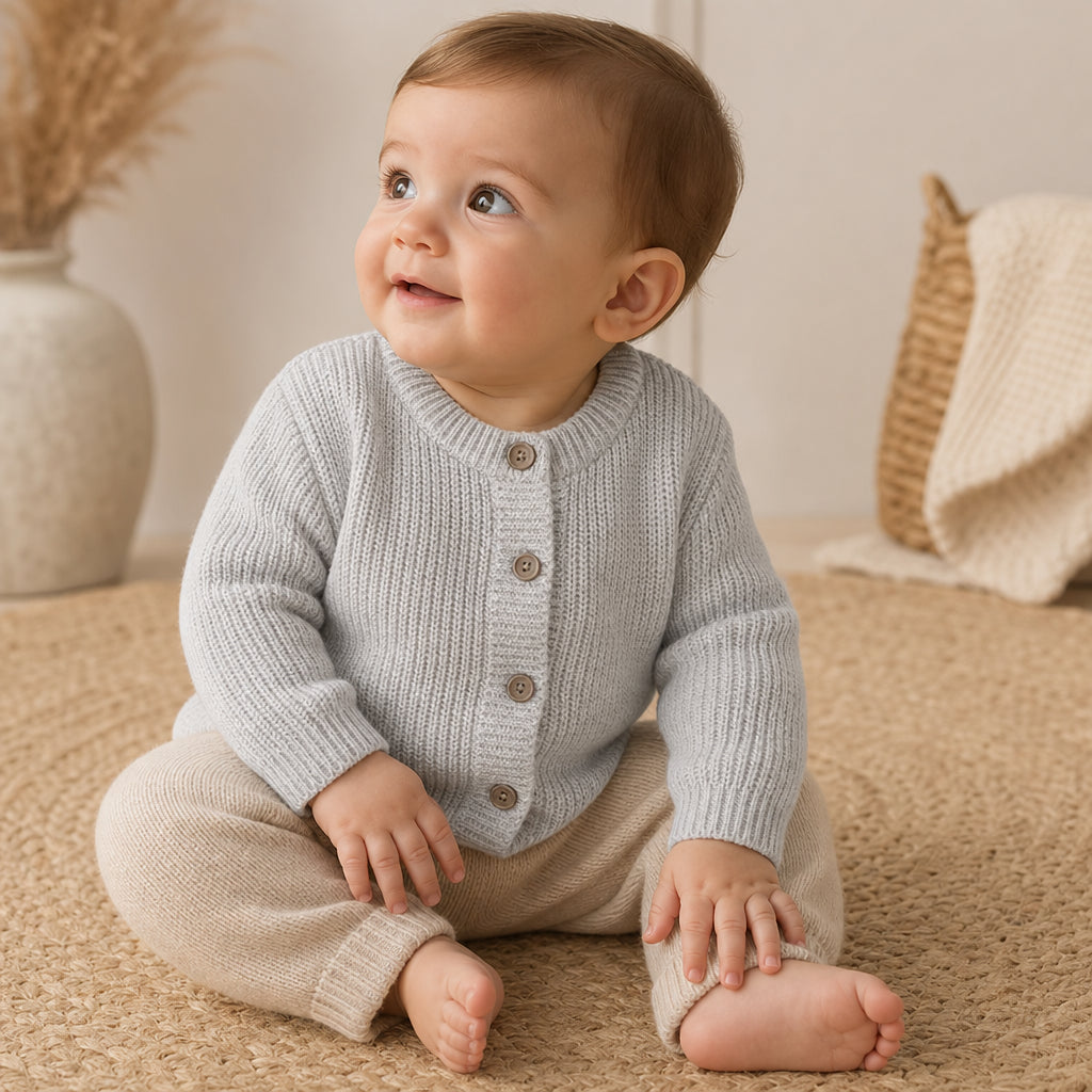 Available in 9 Colours and Sizes 0–3M to 3–4Y - GRAY / 6-12M