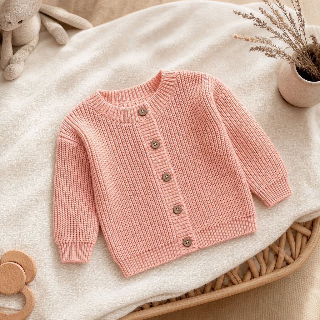 Available in 9 Colours and Sizes 0–3M to 3–4Y - Red / 0-3M