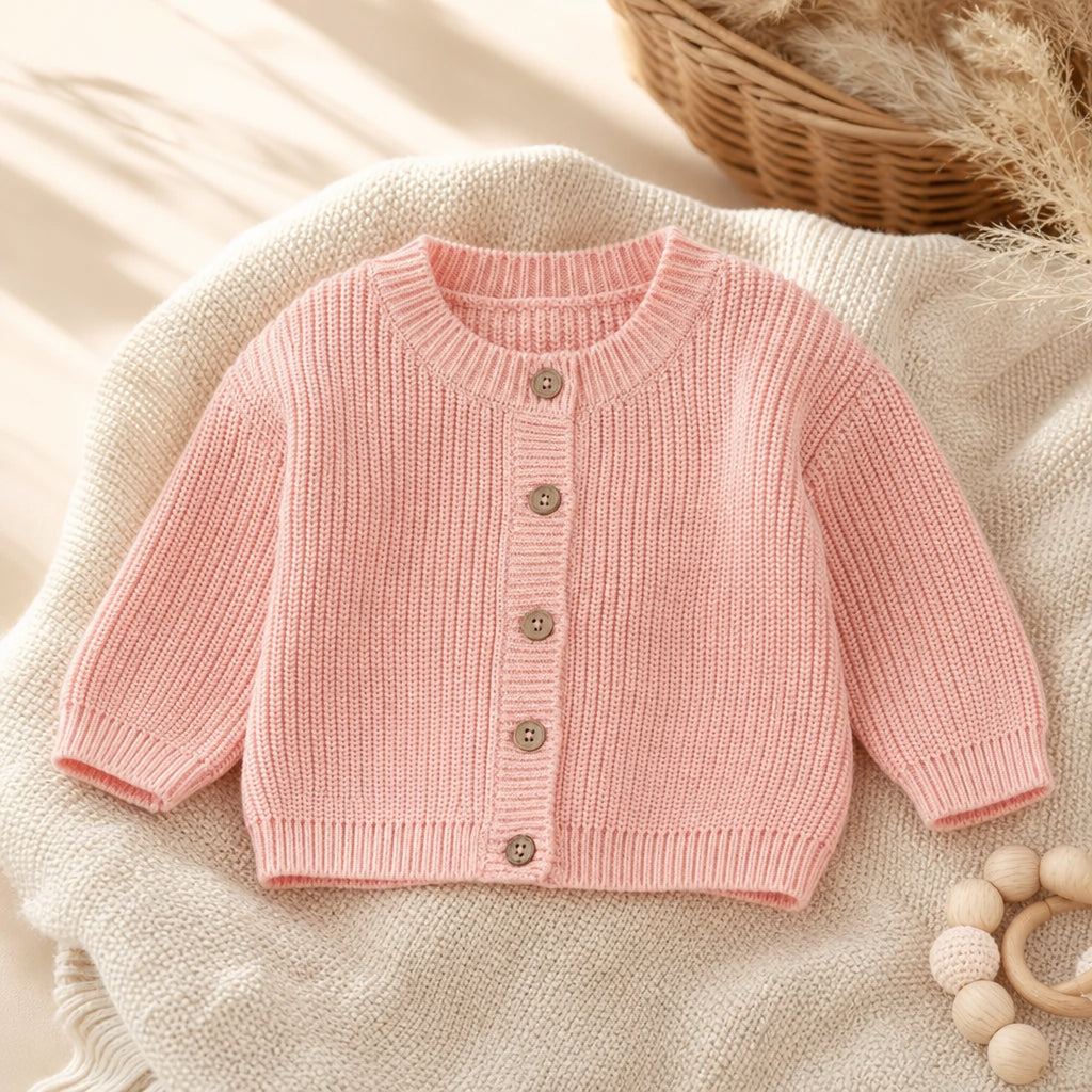 Available in 9 Colours and Sizes 0–3M to 3–4Y - Red / 0-3M