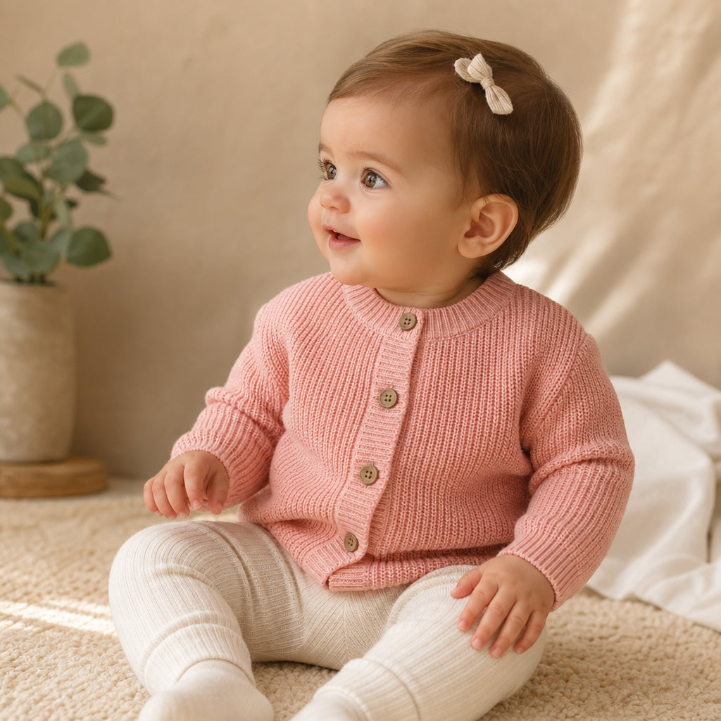 Available in 9 Colours and Sizes 0–3M to 3–4Y - Red / 6-12M