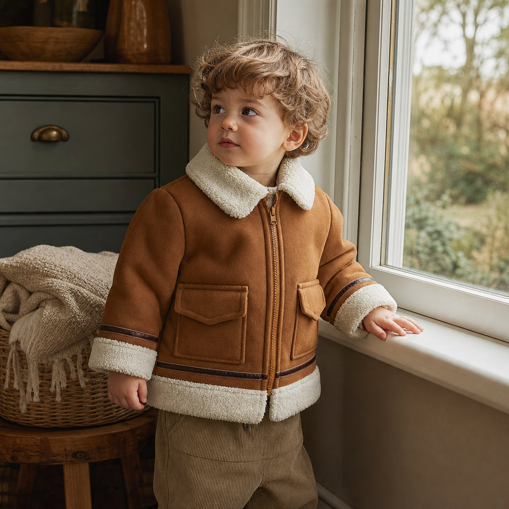 baby boys zip-up jacket lifestyle product image