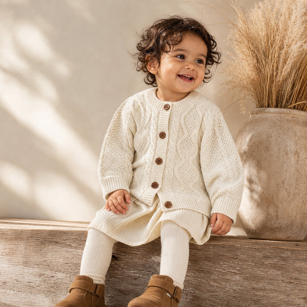baby cardigan – 82W1298 variant