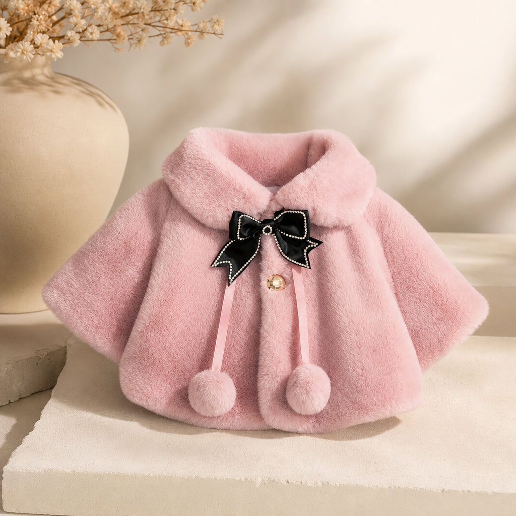 baby girls winter coat – pink,red,white