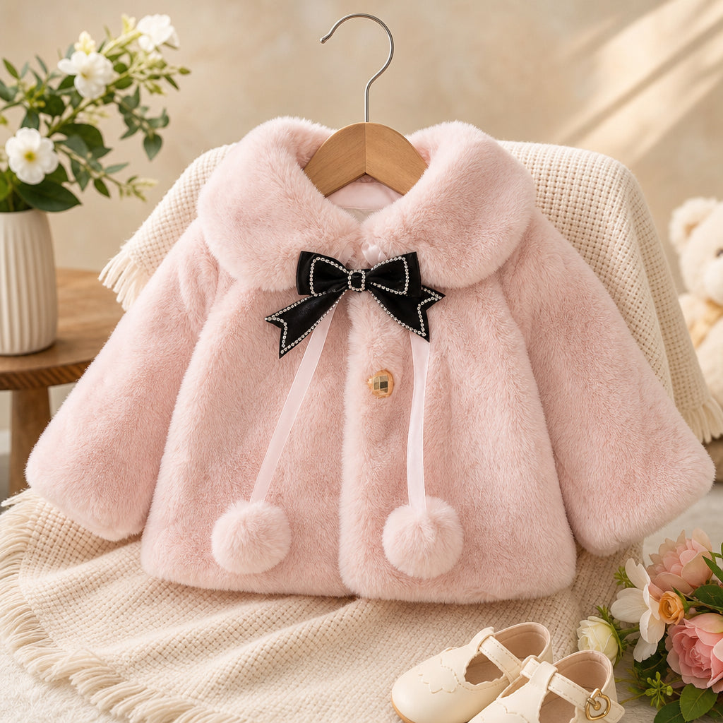 baby girls winter coat – Pink variant