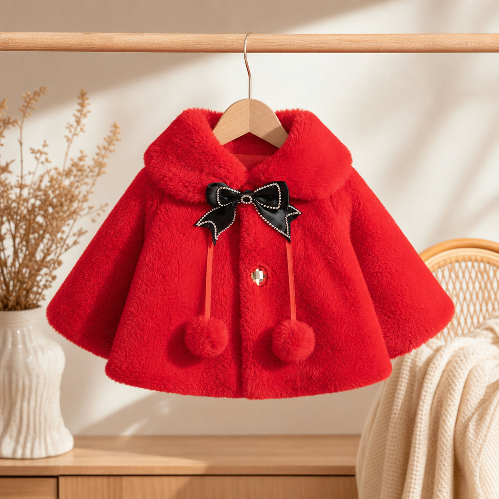 baby girls winter coat – Red variant