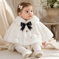 baby girls winter coat – WHITE variant