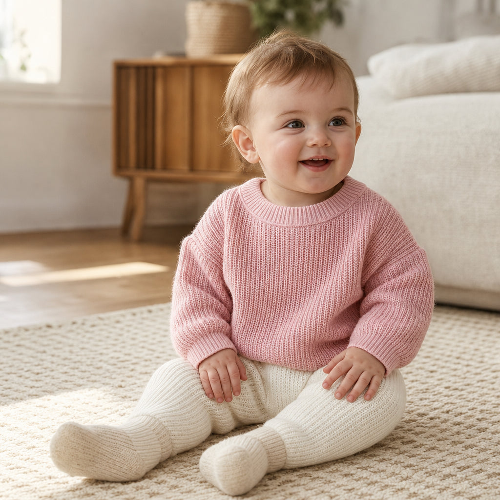 baby knitted jumper lifestyle product image