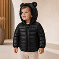 children's hooded padded jacket – Black variant