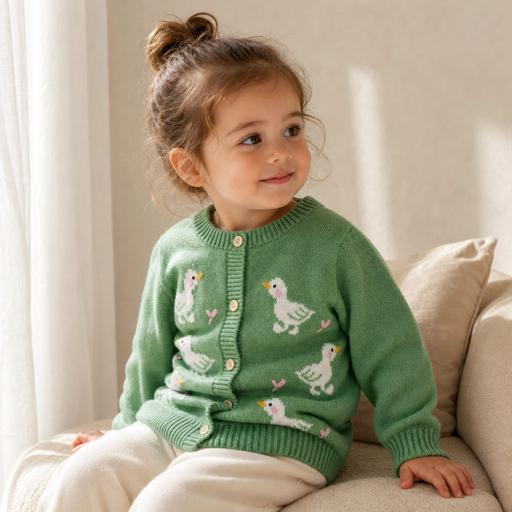girls knitted cardigan – color 12 variant
