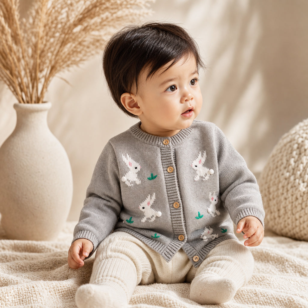 girls knitted cardigan – color 14 variant