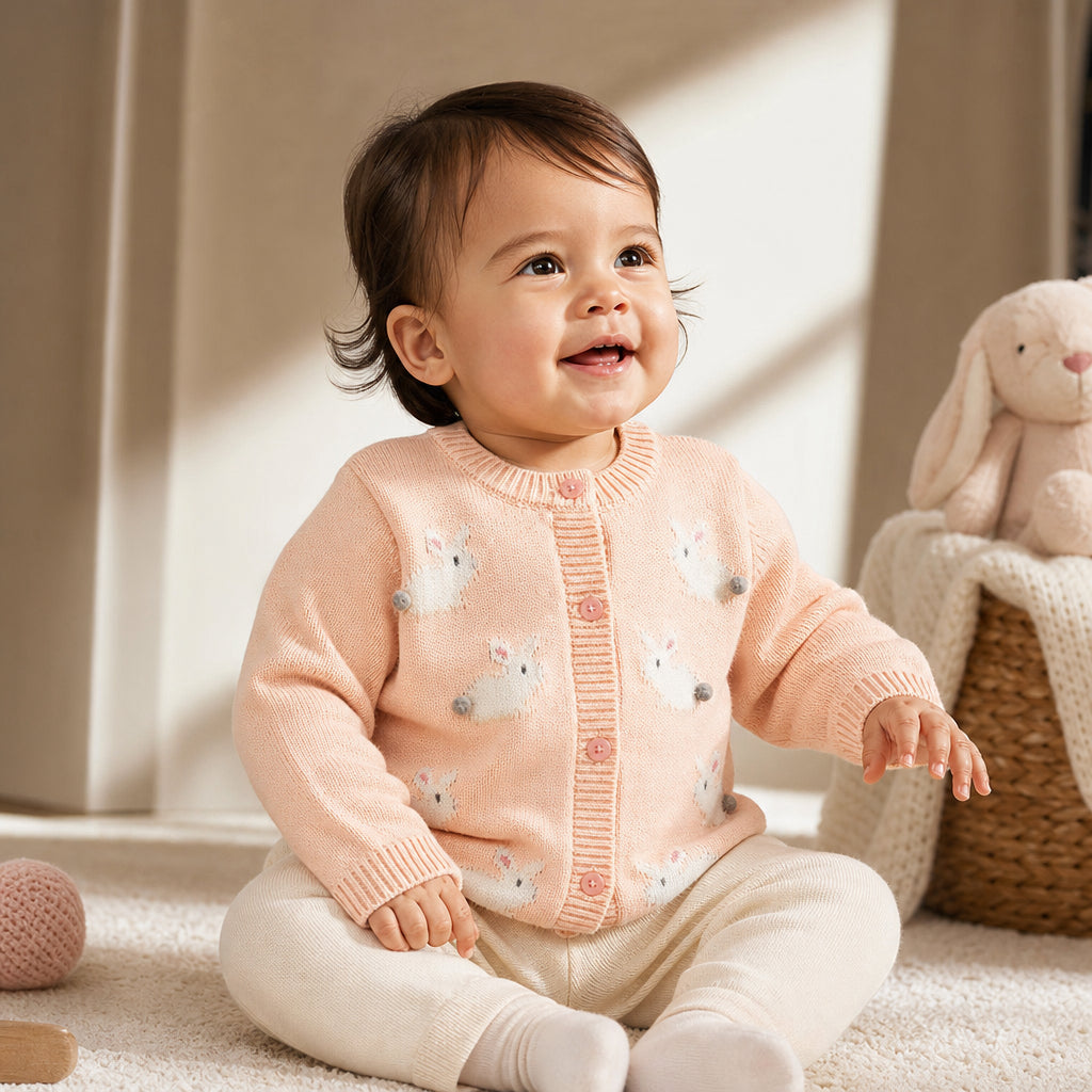 girls knitted cardigan – color 15 variant