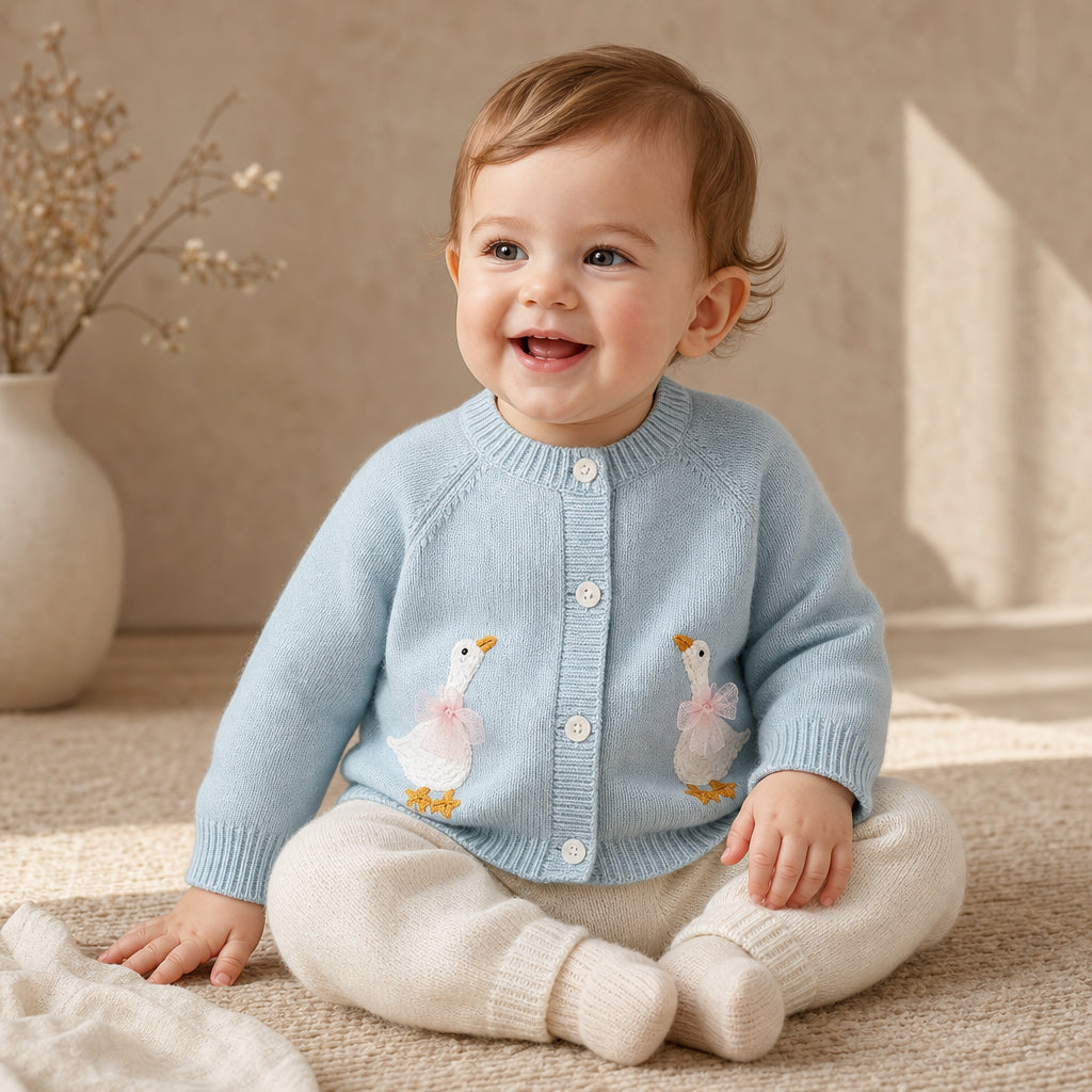girls knitted cardigan – color 4 variant