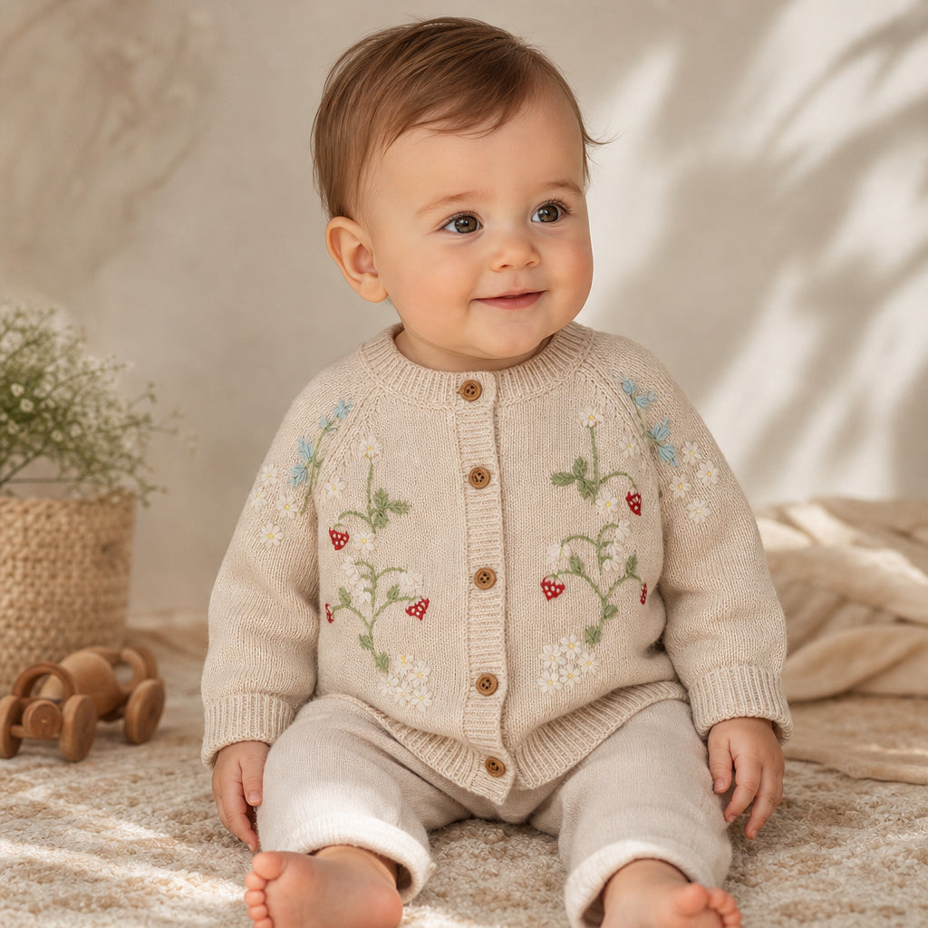 girls knitted cardigan – color 6 variant