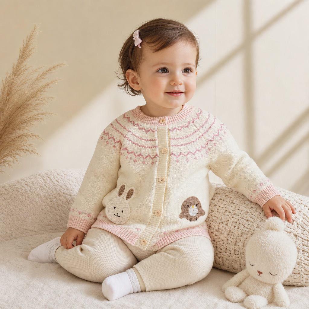 girls knitted cardigan – color 8 variant
