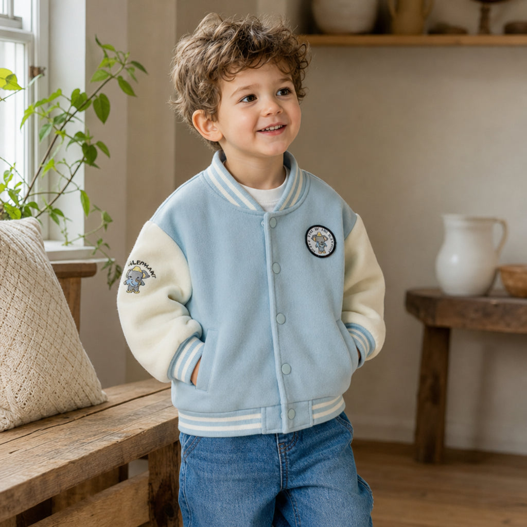 unisex kids' baseball jacket lifestyle product image