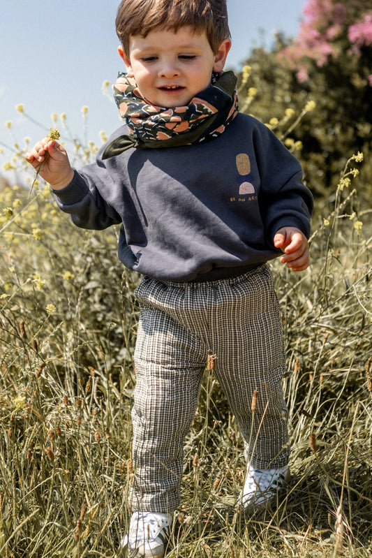 Pantalon bébé "Priti Khadi Kaki" - Apaches Collections