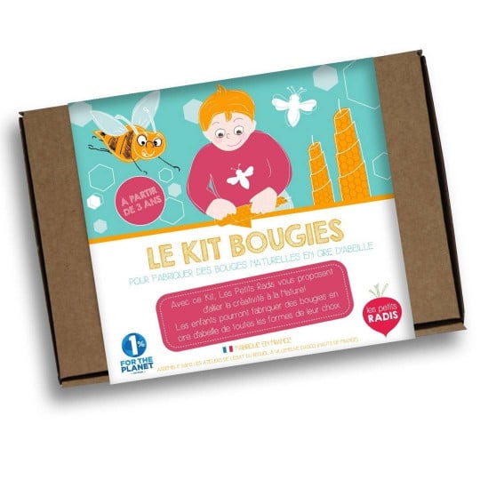 Kit bougies cire d'abeille