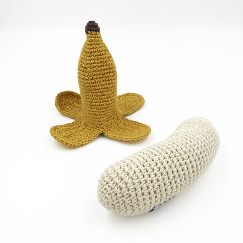 Hochet en crochet - La Banane