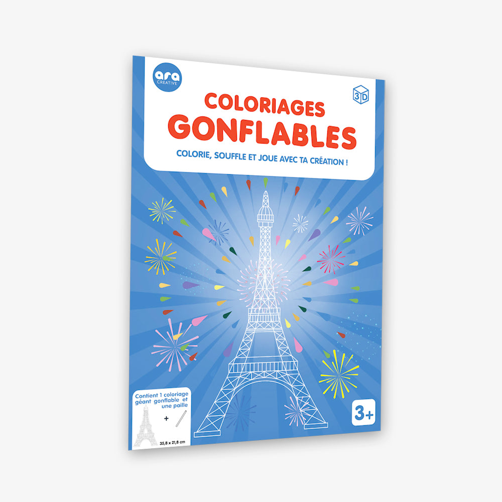 Coloriage Gonflable - Licorne par Ara Creative